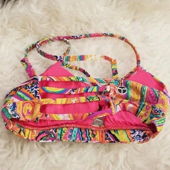 💕TRINA TURK💕 Mediterranean Paisley Sports Bra M NWT